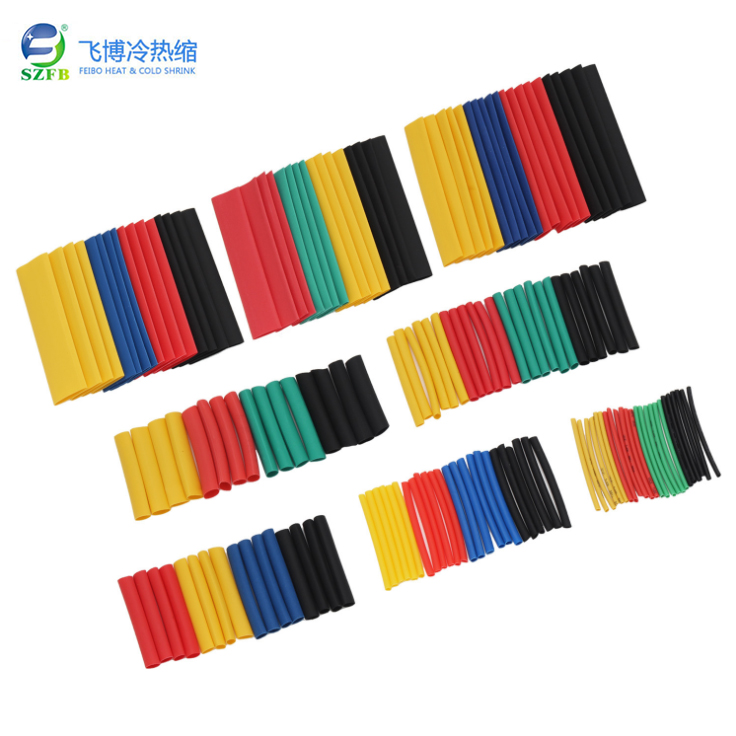 328PCS彩色熱縮管套裝